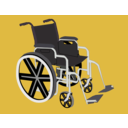 download Wheelchair clipart image with 45 hue color