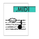 download Midi clipart image with 270 hue color