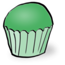 download Muffin clipart image with 90 hue color