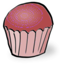 download Muffin clipart image with 315 hue color