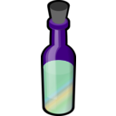 download Bottle Of Colored Sand clipart image with 90 hue color