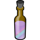 download Bottle Of Colored Sand clipart image with 225 hue color