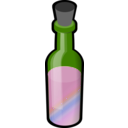 download Bottle Of Colored Sand clipart image with 270 hue color