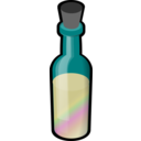 Bottle Of Colored Sand