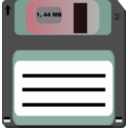 download Floppy Diskette clipart image with 135 hue color