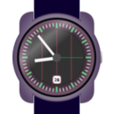 download Analog Wrist Watch clipart image with 135 hue color