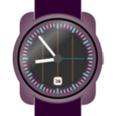 download Analog Wrist Watch clipart image with 180 hue color