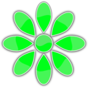 download Flower clipart image with 270 hue color