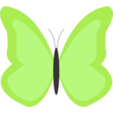 download Butterfly1 clipart image with 45 hue color