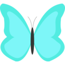 download Butterfly1 clipart image with 135 hue color