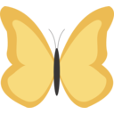 download Butterfly1 clipart image with 0 hue color