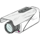 download Surveillance Camera clipart image with 315 hue color