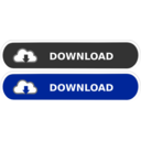 download Cloud Download Button clipart image with 225 hue color