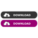download Cloud Download Button clipart image with 315 hue color