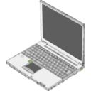 download Laptop clipart image with 90 hue color