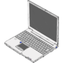 download Laptop clipart image with 225 hue color