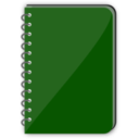 download Spiral Bound Book clipart image with 90 hue color