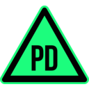 download Pd Issue Warning 2 clipart image with 90 hue color
