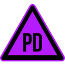download Pd Issue Warning 2 clipart image with 225 hue color