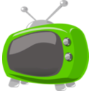 download Television Comic Style clipart image with 270 hue color