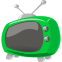 download Television Comic Style clipart image with 315 hue color