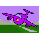 download Bigplane clipart image with 45 hue color