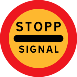 Stopp Signal Sign