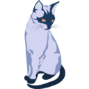 download Architetto Gatto 04 clipart image with 180 hue color