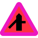 download Roadlayout Sign 4 clipart image with 315 hue color