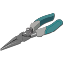 download Pliers clipart image with 315 hue color