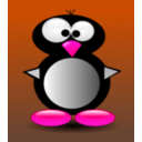 download Black Bird clipart image with 270 hue color
