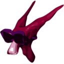 download Am Alien Head 1 clipart image with 270 hue color