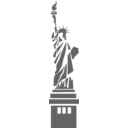 download Statue Of Liberty Ny clipart image with 90 hue color