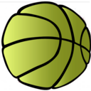 download Basketball clipart image with 45 hue color