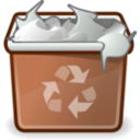 download Tango User Trash Full clipart image with 315 hue color