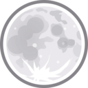 download Tango Weather Clear Night clipart image with 180 hue color