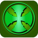 download Golden Cross 1 clipart image with 90 hue color