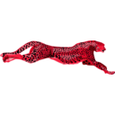 download Leopard Cheetah clipart image with 315 hue color