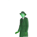 download Vivian Bullwinkel clipart image with 90 hue color