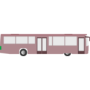 download Bus clipart image with 135 hue color