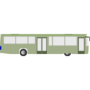 download Bus clipart image with 225 hue color