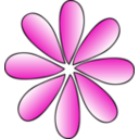 download Flower Icon clipart image with 315 hue color
