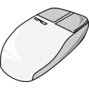 download Mouse Computer clipart image with 180 hue color