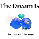 download Marriage Dream Smiley Emoticon clipart image with 180 hue color