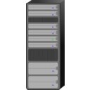 download Server Rack clipart image with 135 hue color