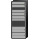 download Server Rack clipart image with 315 hue color
