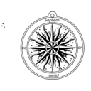 Compass Rose 1595