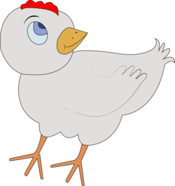 Chicken 001 Figure Color