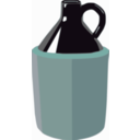 download Jug clipart image with 135 hue color