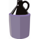 download Jug clipart image with 225 hue color